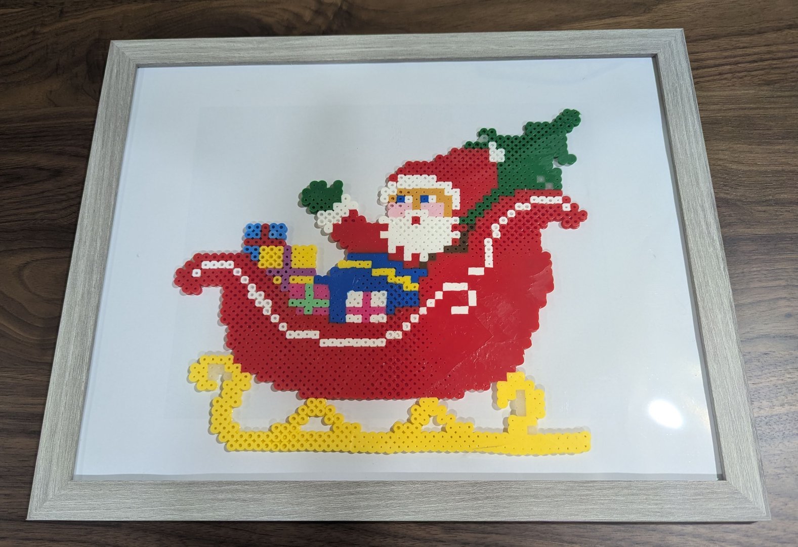 Santa Claus Framed Creation