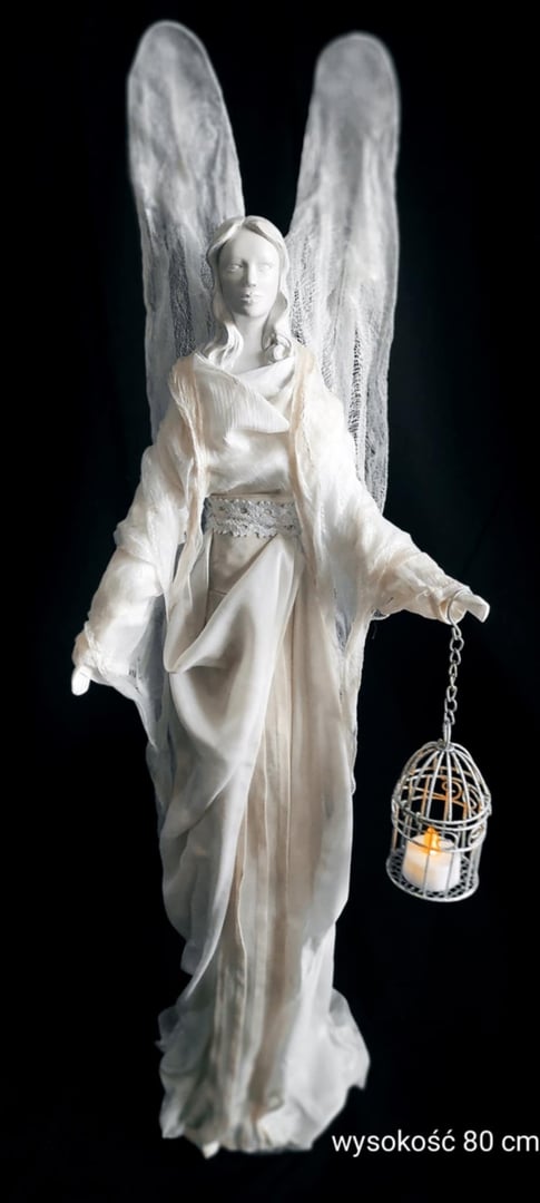 Ręcznie robiony anioł