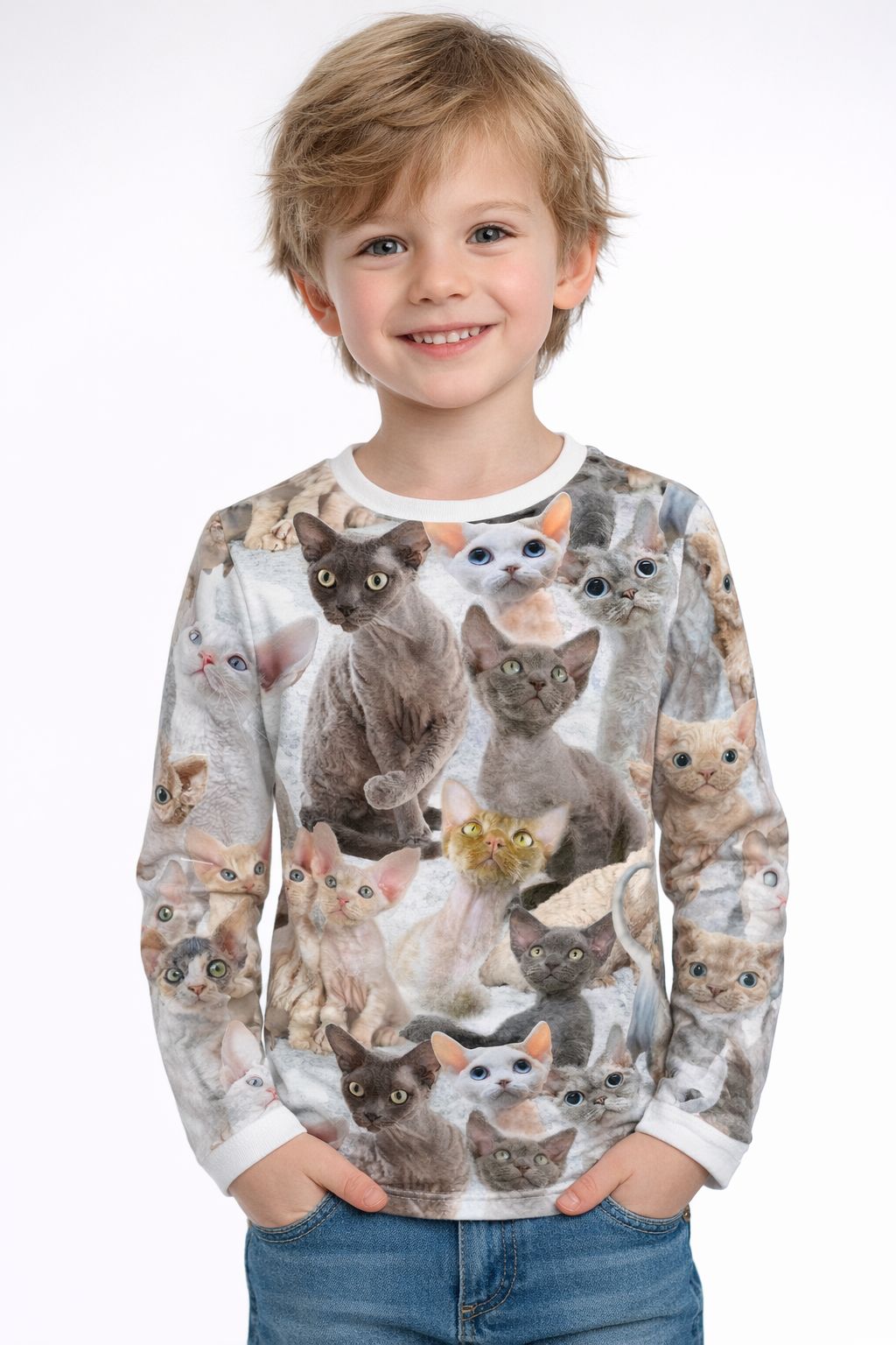 Koszulka dziecięca z długim rękawem