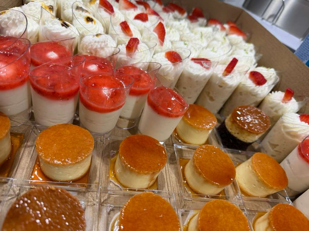 Beautiful dessert table by Temptations by Mary