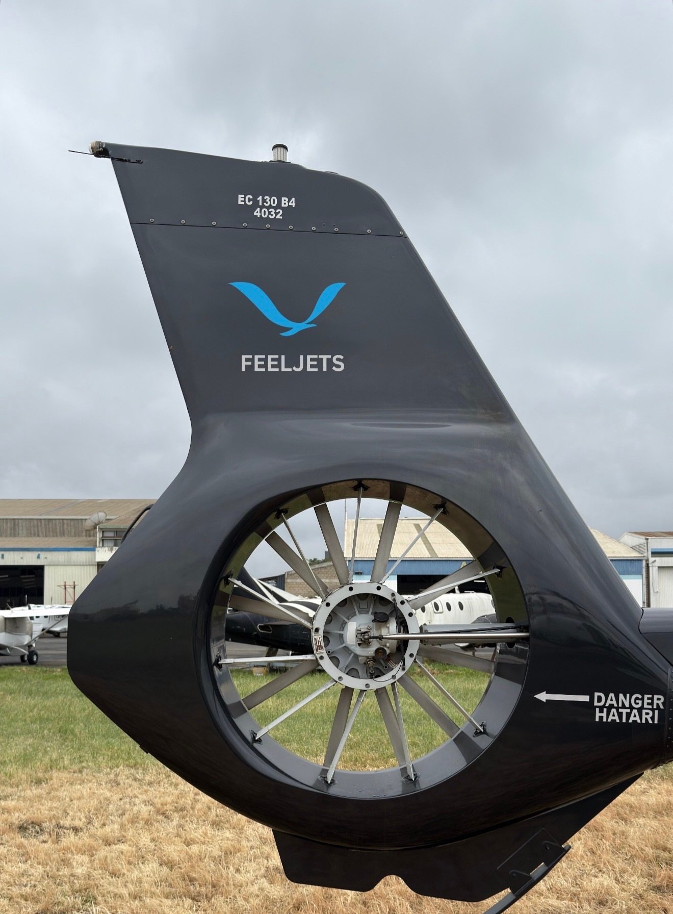 EC130 B4 - Side profile view