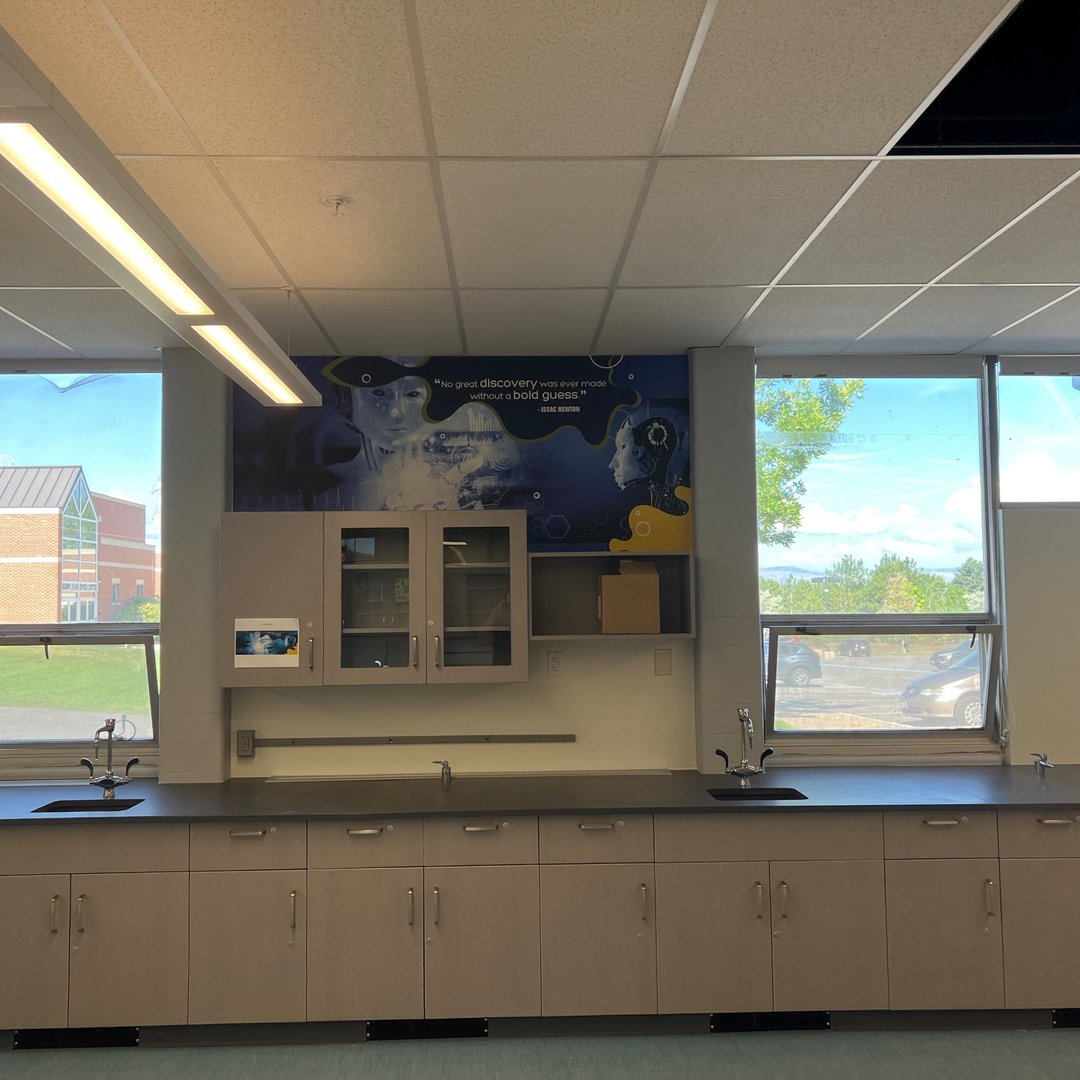 Wallcovering installation detail