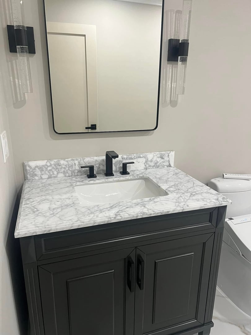 Professional bathroom remodeling with modern design in Toledo OH