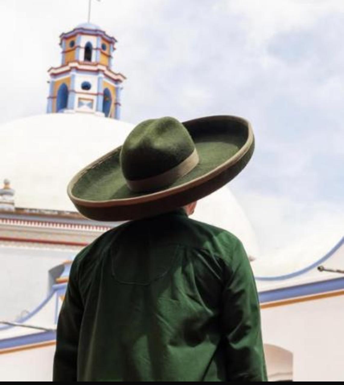 Sombrero estilo oaxaqueño tradicional Alberly