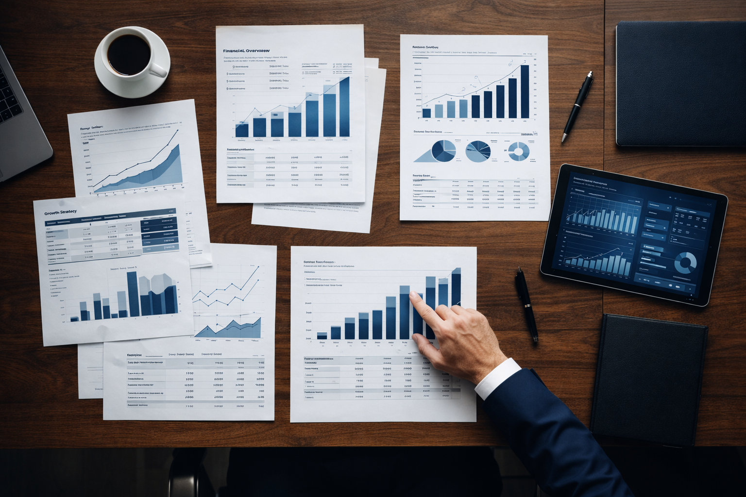 Black businessman presenting strategy to a diverse team in a modern boardroom, colleagues listening attentively around a conference table with laptop and documents