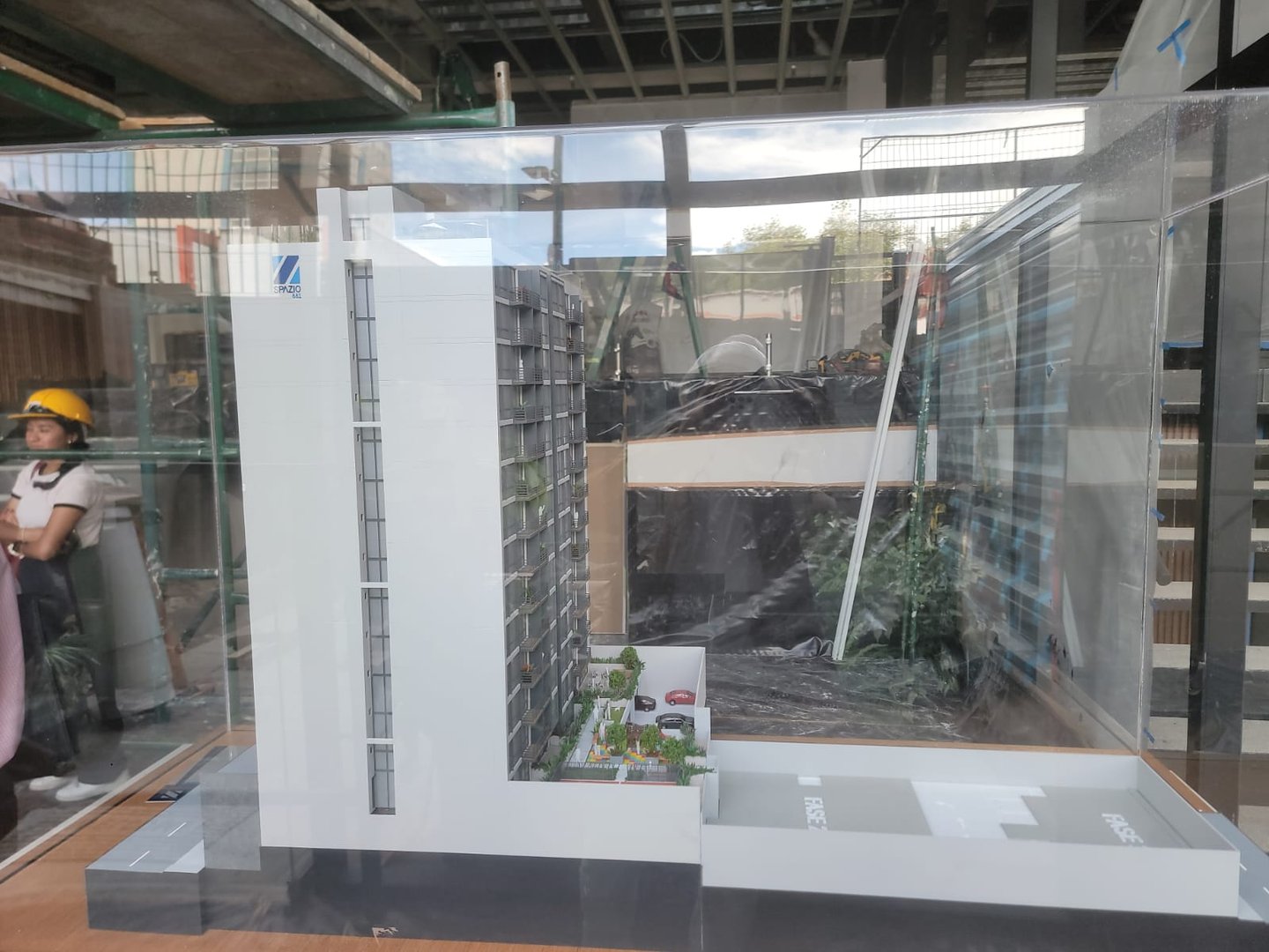 Maqueta del desarrollo Villa de Cortés