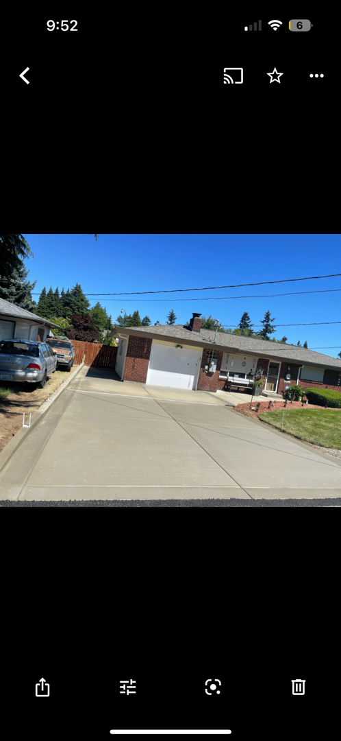 Concrete project background