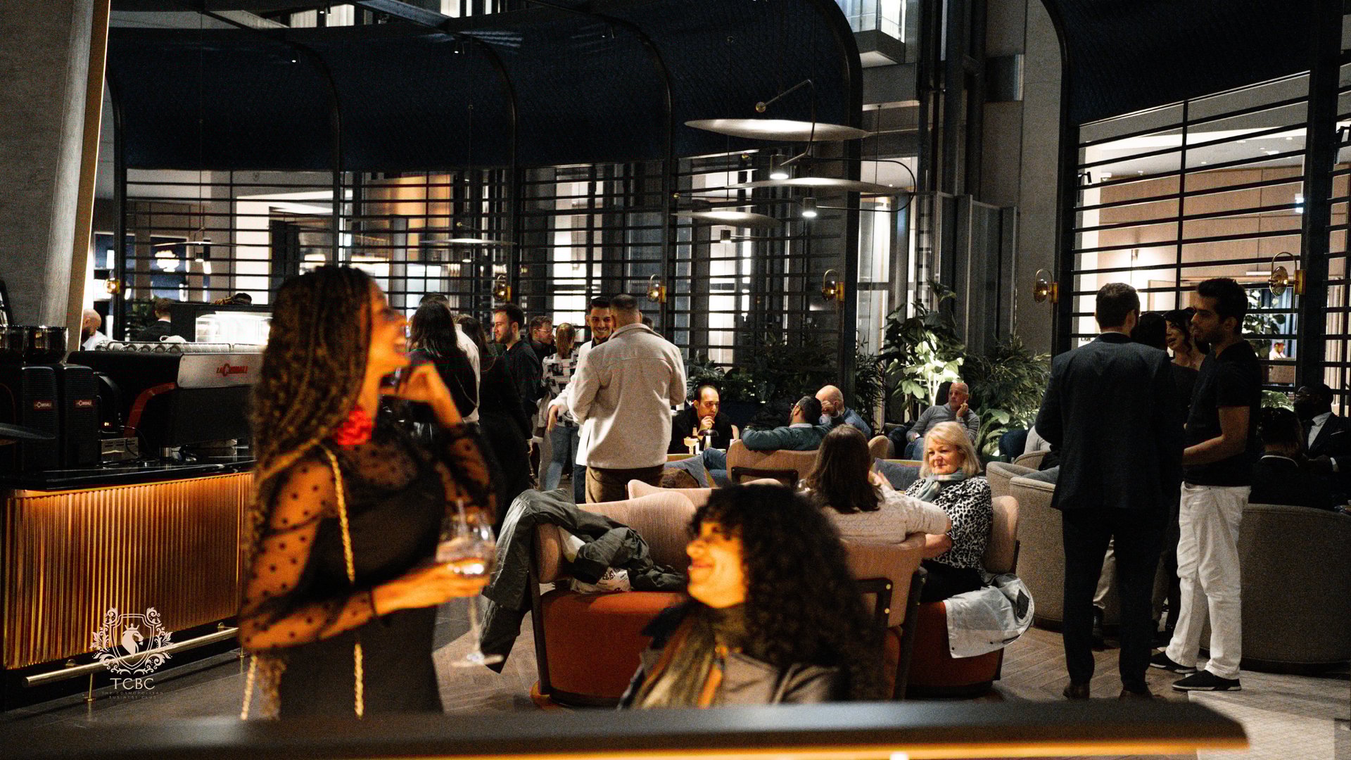 Exclusive networking event with business professionals