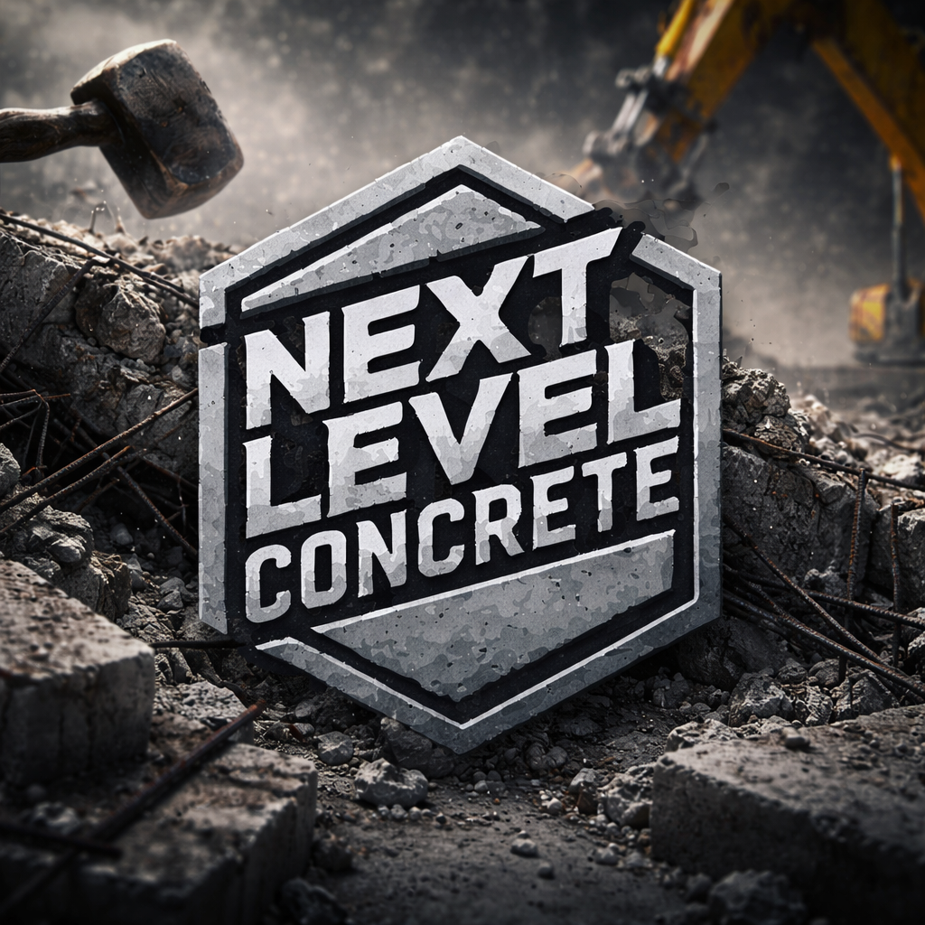 Next Level Concrete website screenshot