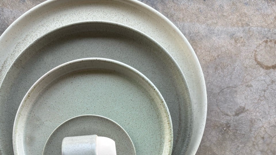 Platos principales de cerámica Naidich