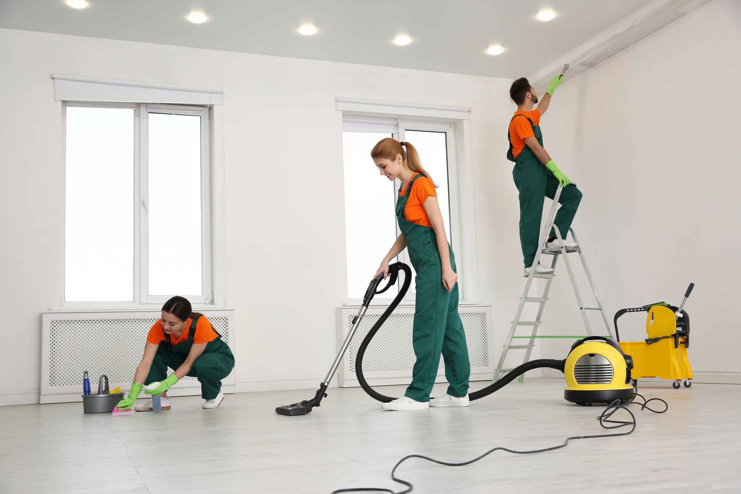 Professional renovation cleaning service