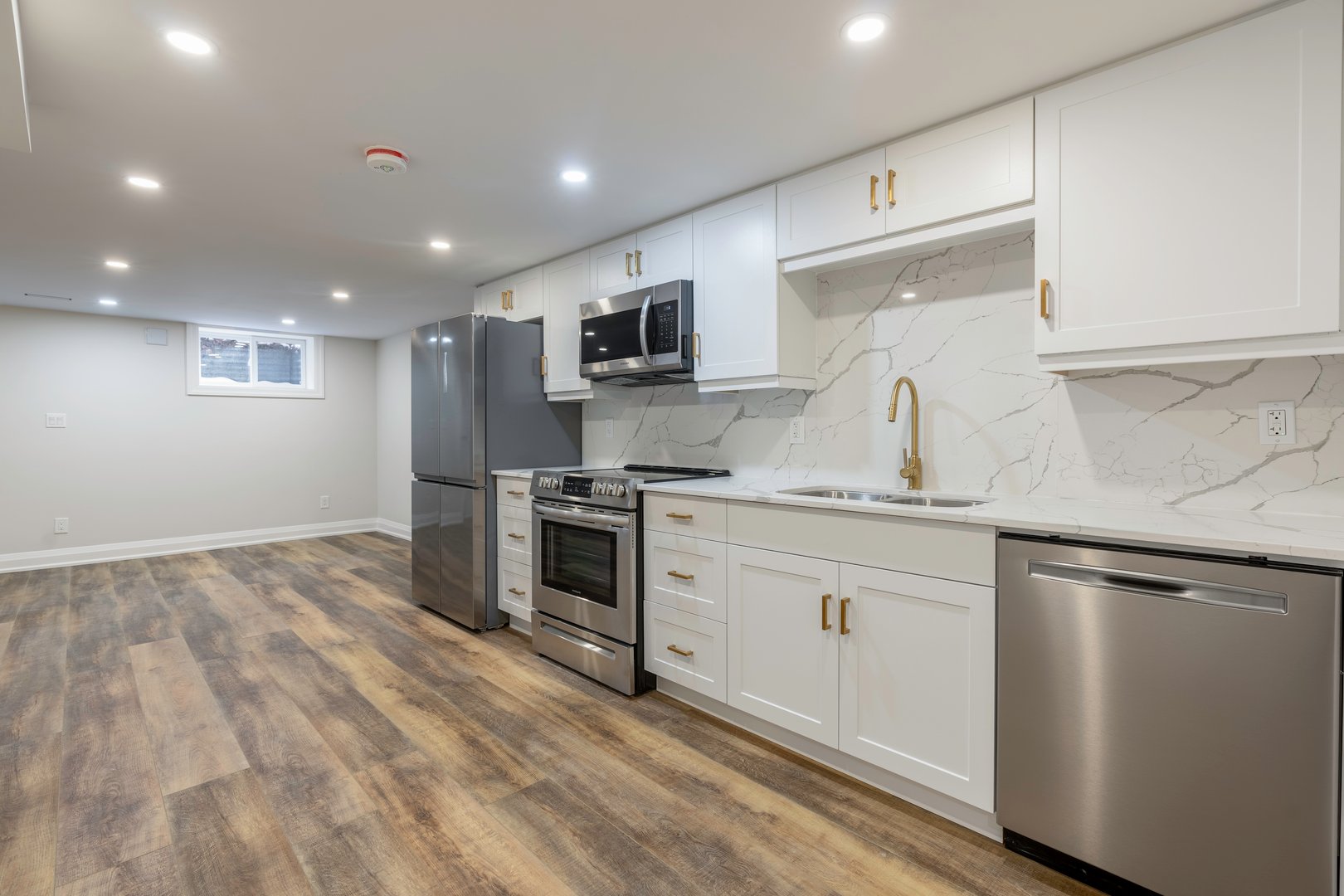 Professional kitchen renovation project