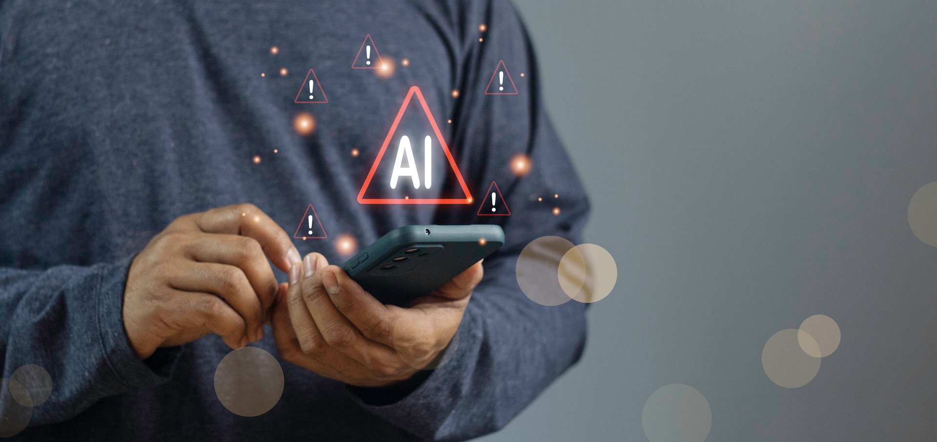 No AI artificial intelligence artwork grunge icon symbol graffiti. No to AI-Generated Images yellow sign. Anti Ai sign. Protest against