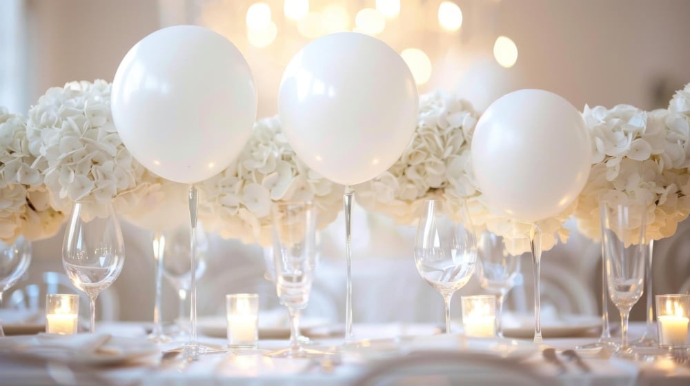 Hochzeit Deckenballons