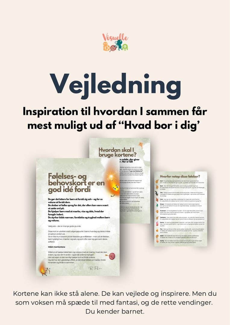 Hvad bor i dig? - Følelseskort