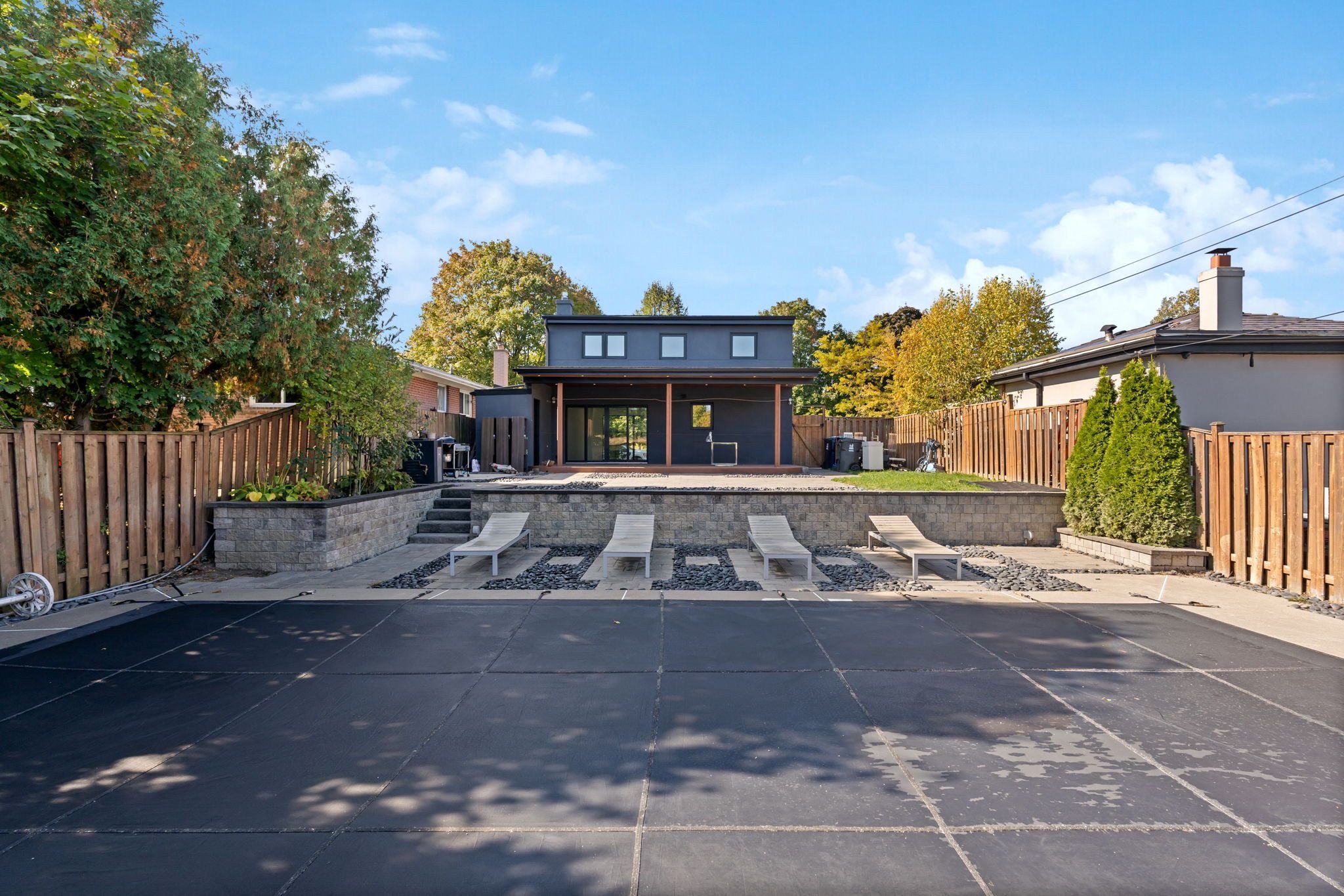 The Circle Homes landscaping design