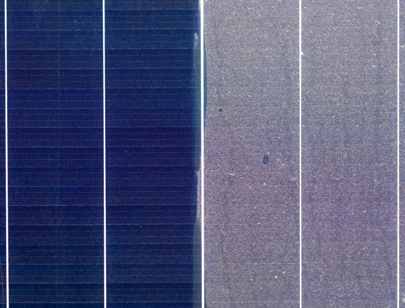 Solar yield concept of a clean and a dirty PV module