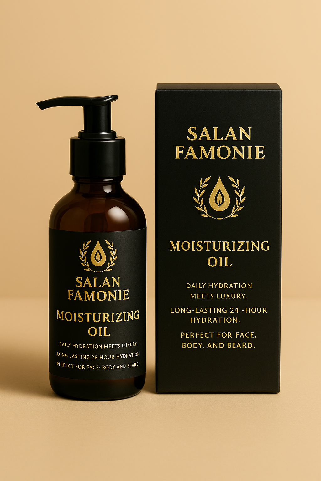 Men's grooming oils and moisturizing products