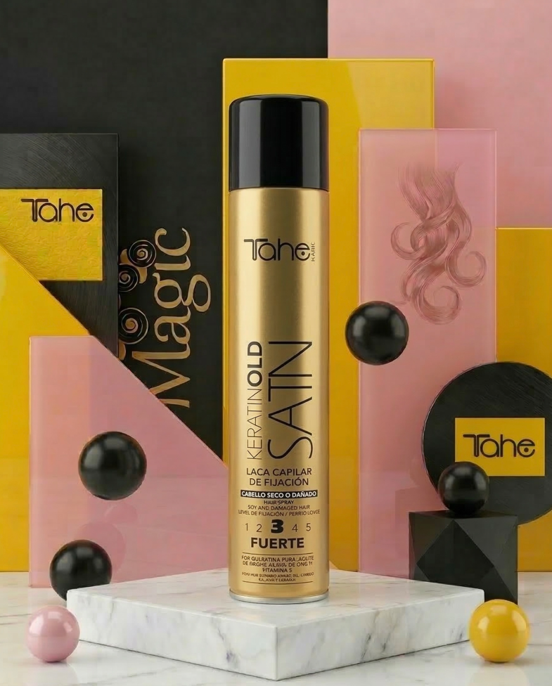 Tahe Keratinoid Satin Fixação Forte