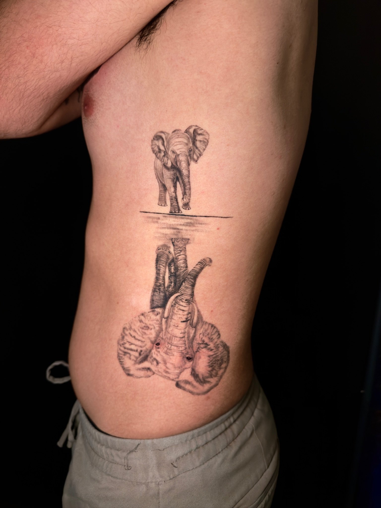 Tatuaje realizado por Victoria Lavā - Trabajo de portafolio