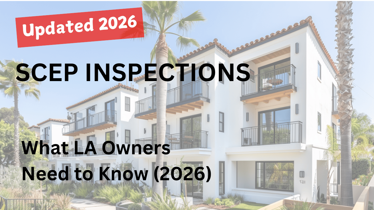 SCEP inspections Los Angeles apartment building 2026 guide