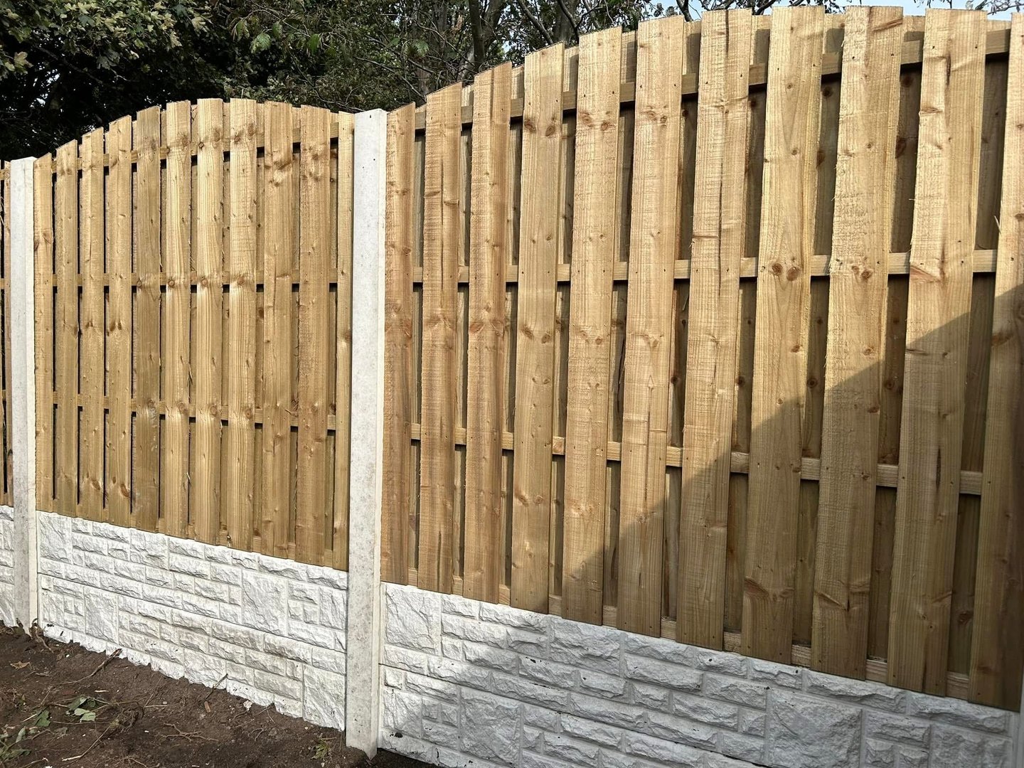 Quality wooden fencing