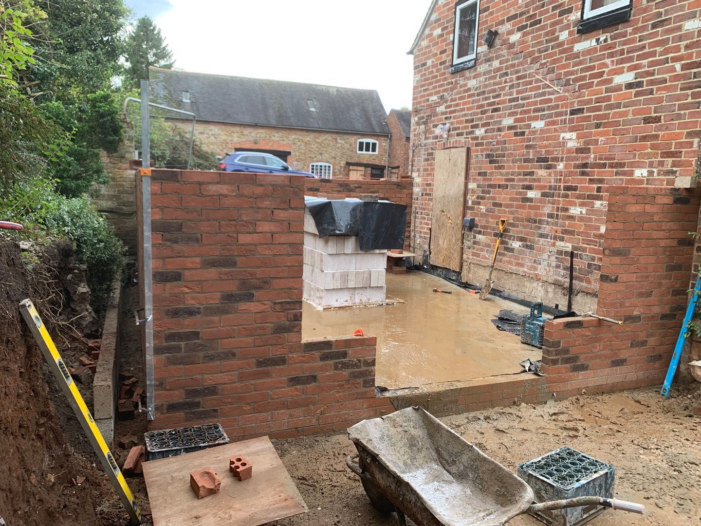 MJB Construction renovation project before