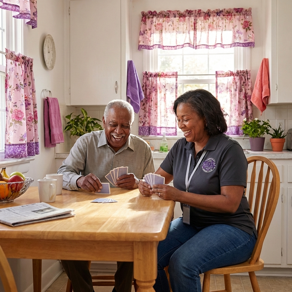 People playing cards
