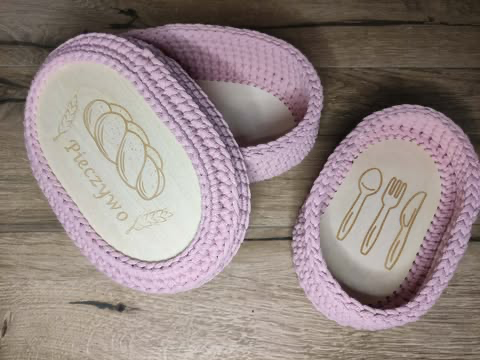 Koszyki na Pieczywo i Sztućce