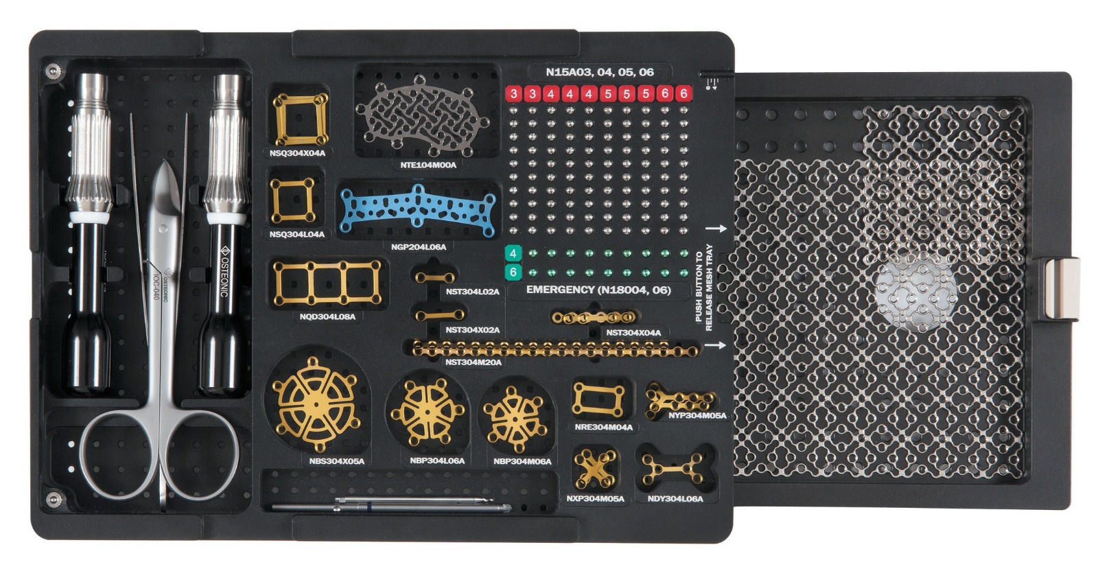 Mini placas y tornillos Optimus