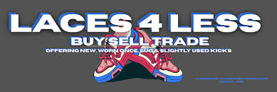 LACES 4 LESS Logo