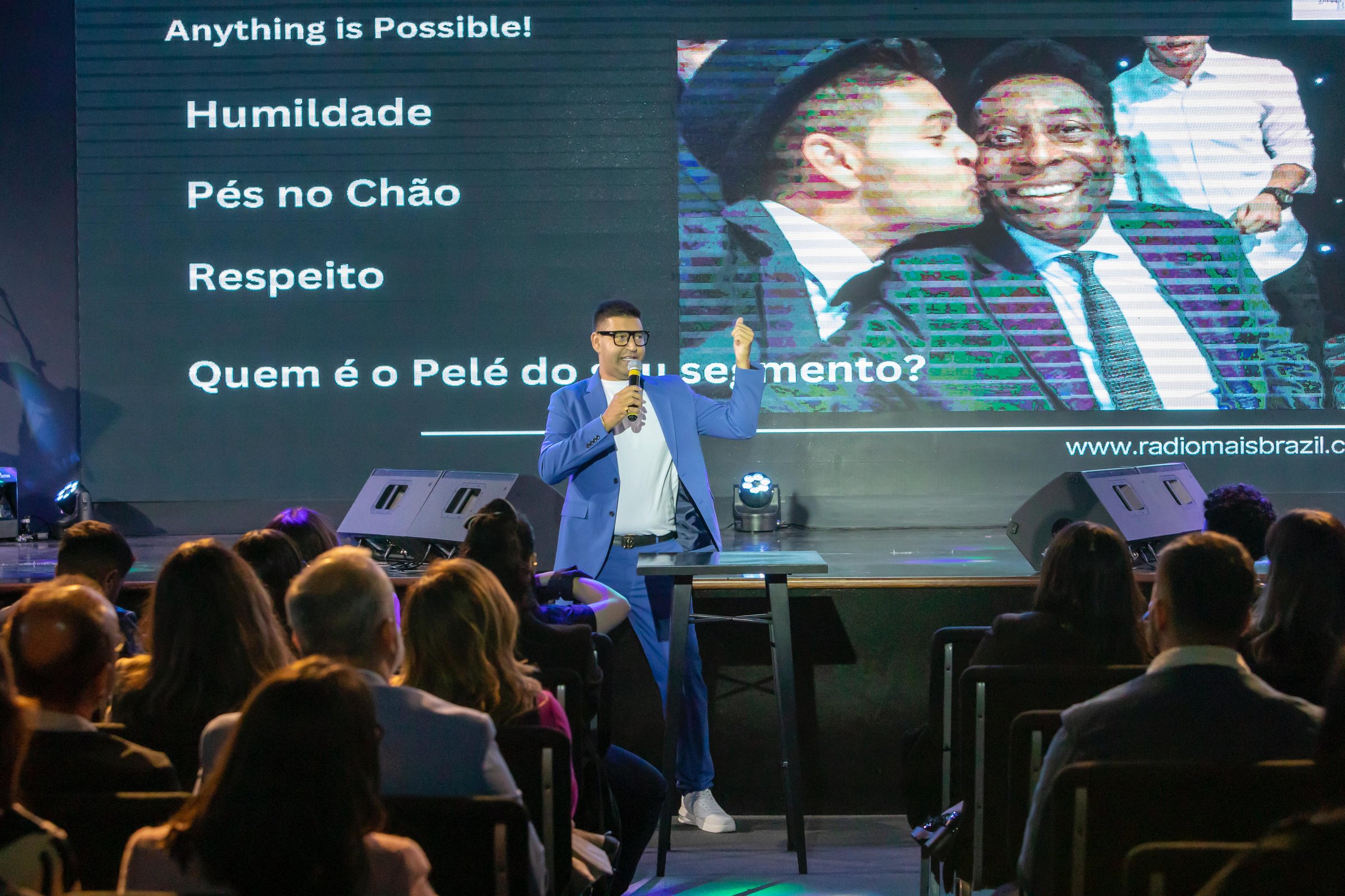 Neto Brazil em evento internacional
