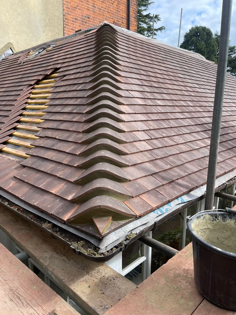 Roofing work completed by G. Scott Roofing