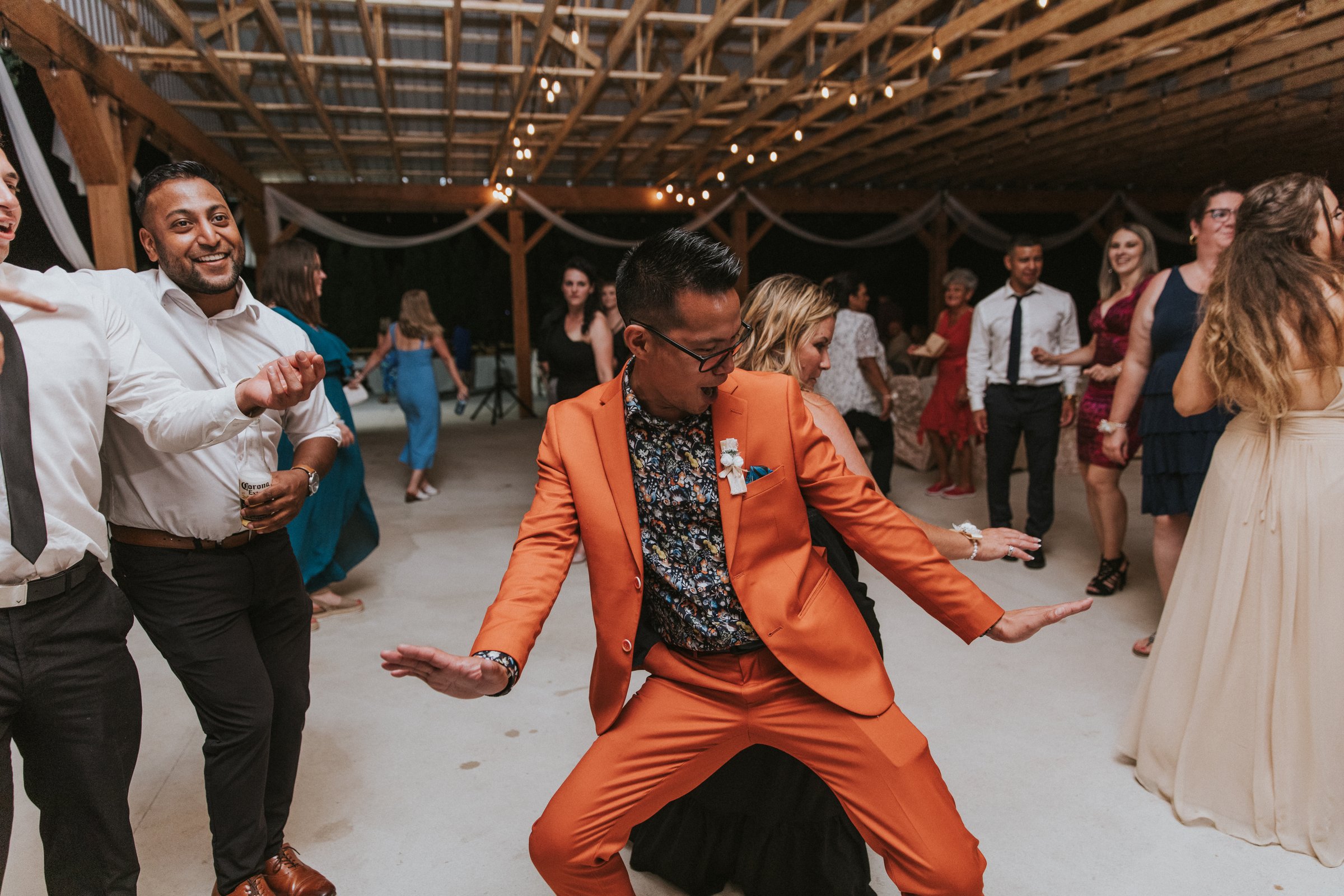 Beautiful wedding couple celebrating their special day at Veslo Wedding Venue