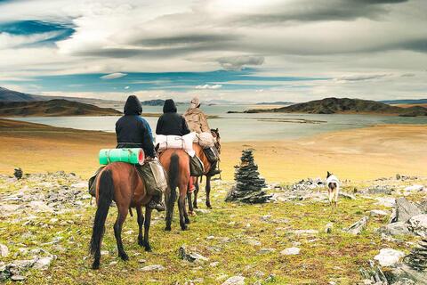 Équitation traditionnelle en Mongolie