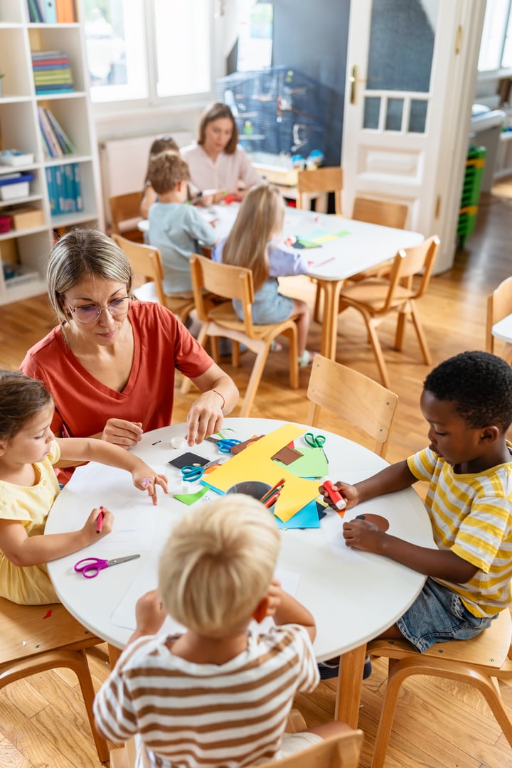 Niños seguros en el colegio