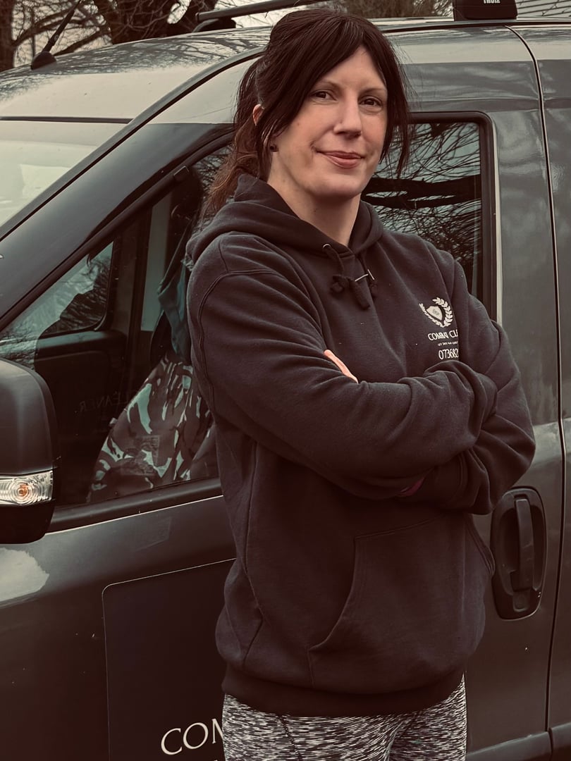 Jodie Sharpe - Combat Cleaner Founder