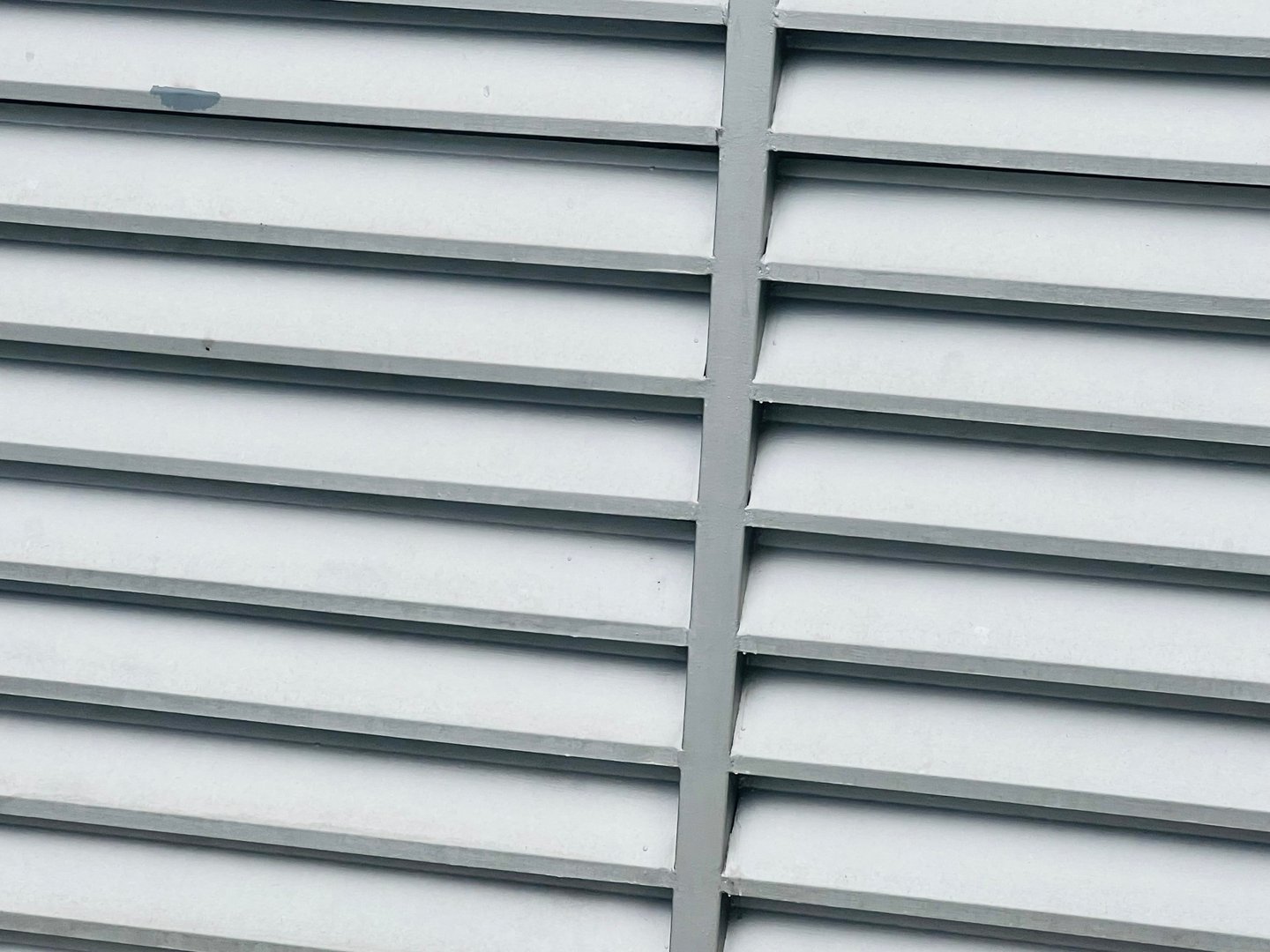 Gray metal slat wall texture