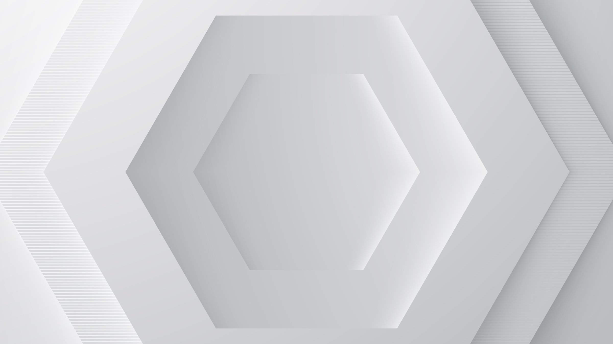 Abstract geometric 3D background with white lines and modern hexagon pattern design