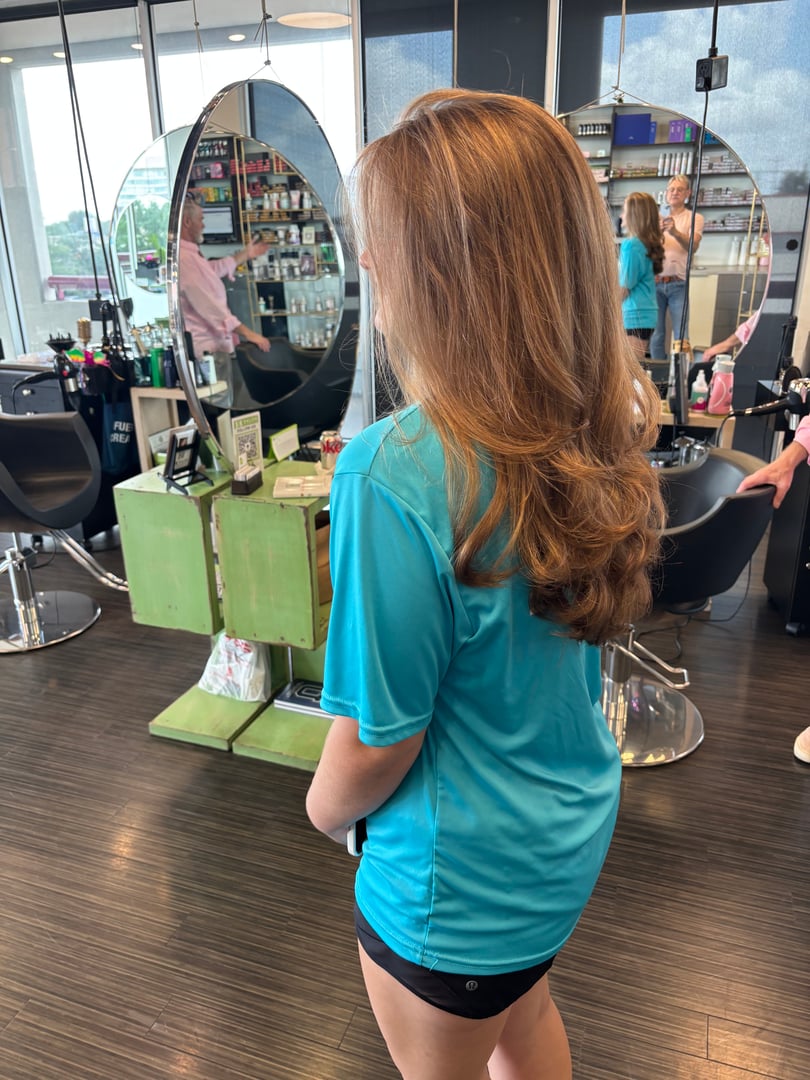 Salon Jeffrey client transformation