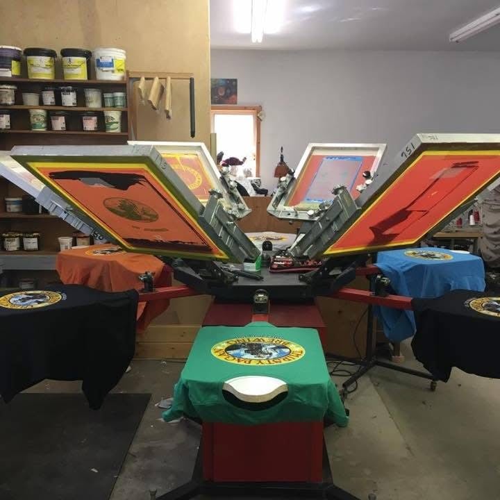 Angry Beaver Screen Printing Logo