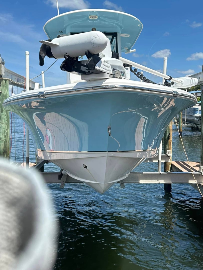 Boat detailing and restoration work