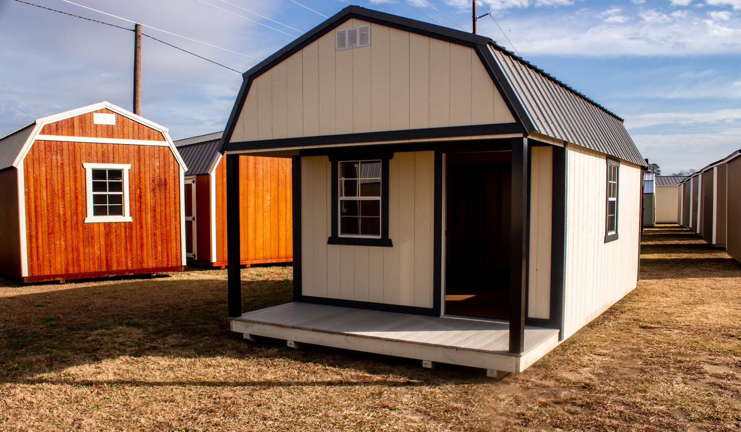 Portable Corner Porch Cabins