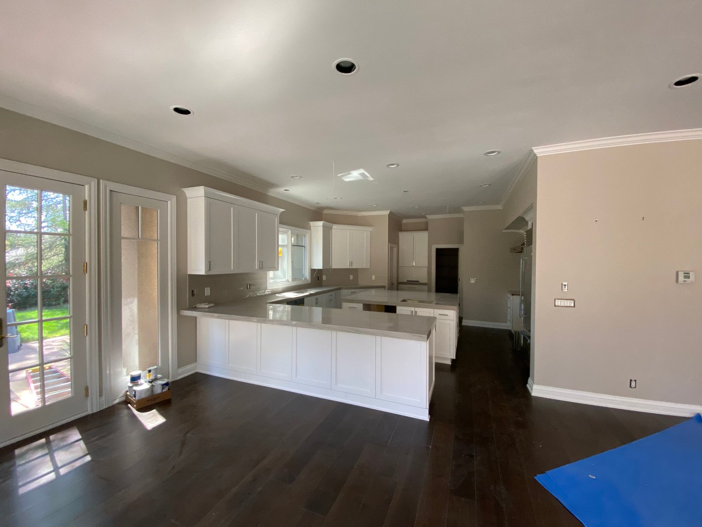 Professional interior painting project