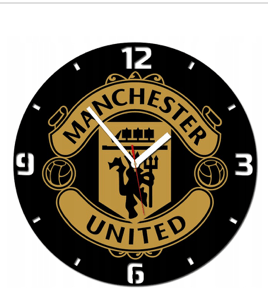 Zegar Manchester United Czerwone Diabły
