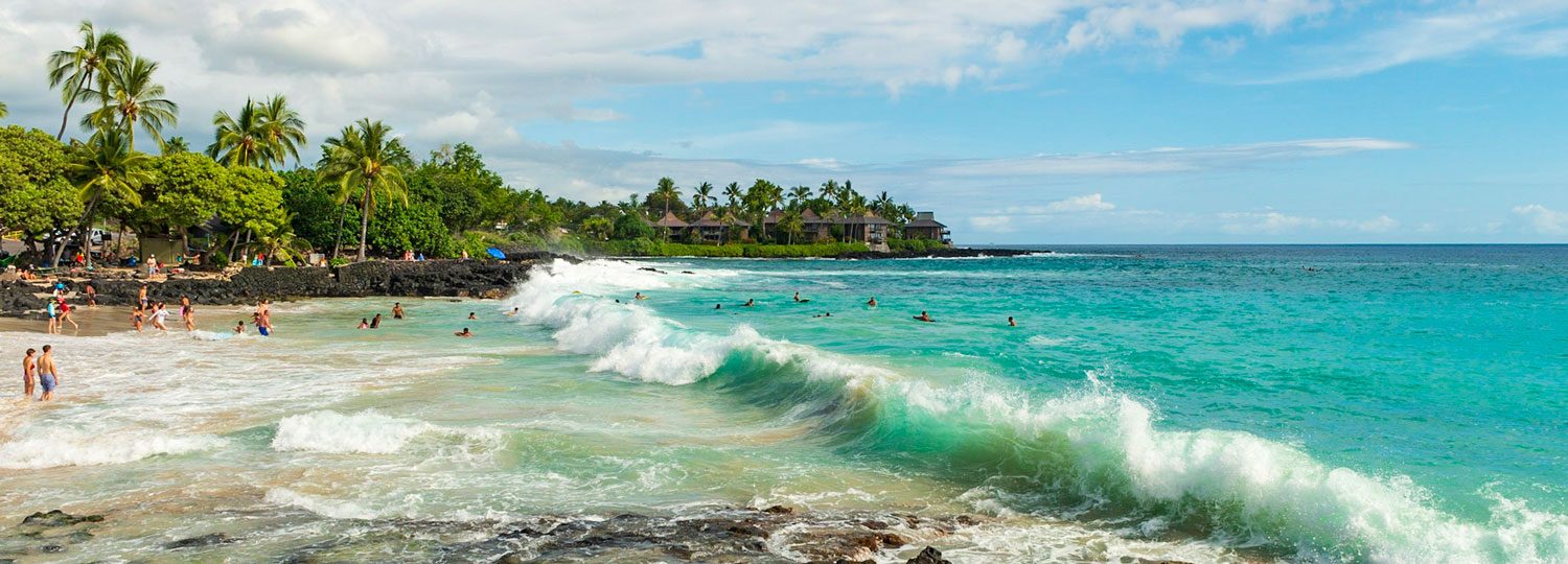 Magic Sands Beach on the Big Island of Hawaii