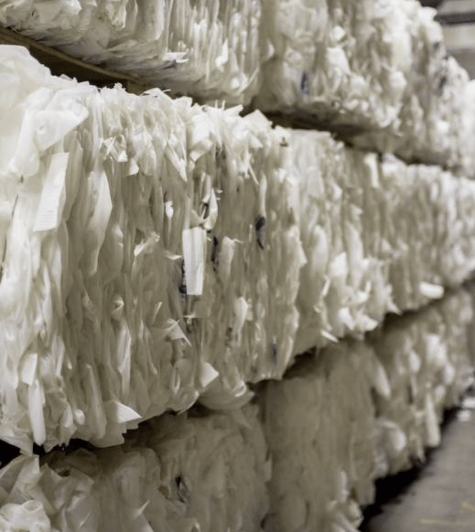 Film scrap recycling and densification process