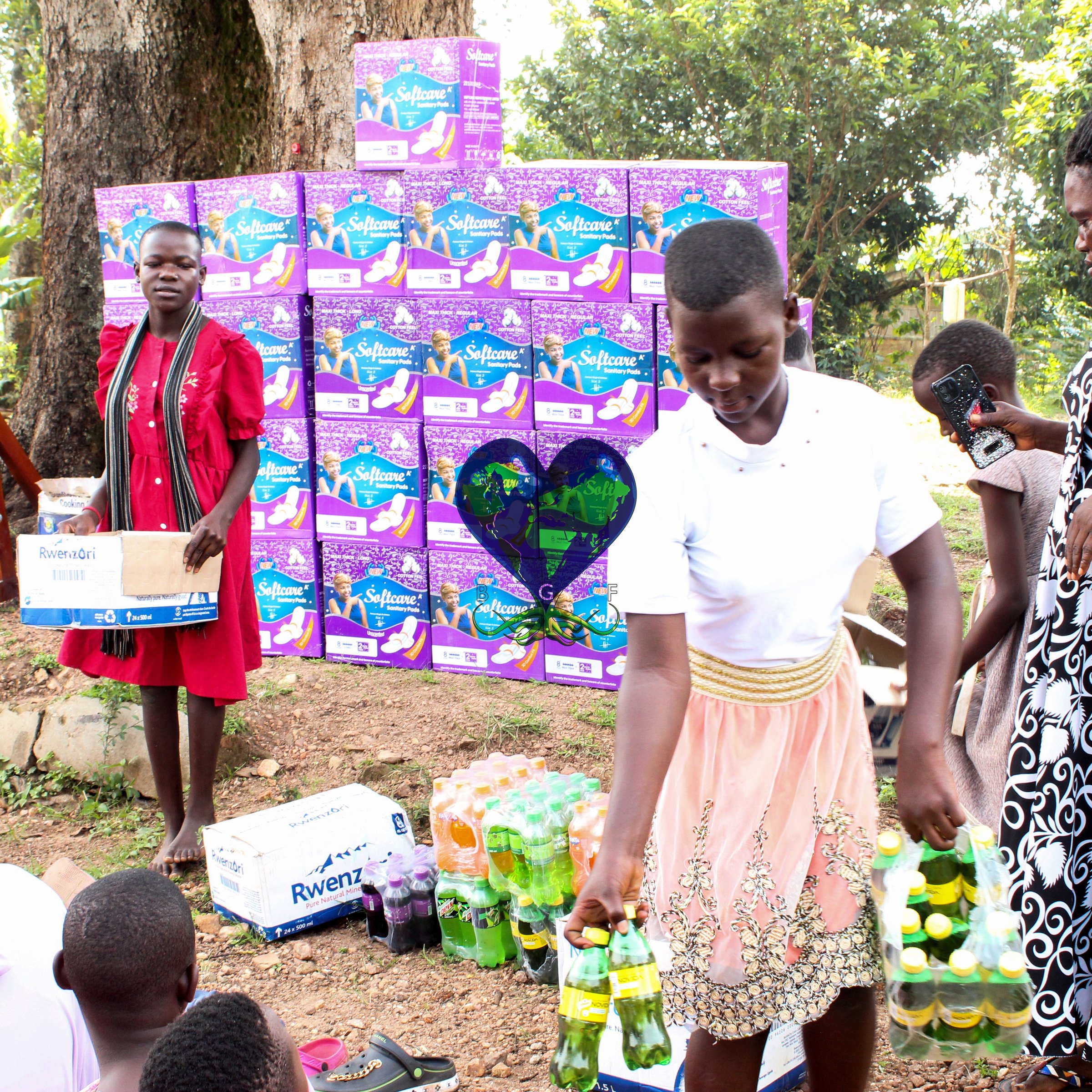 BOUH Global Foundation providing sanitary pads to women and girls in Uganda