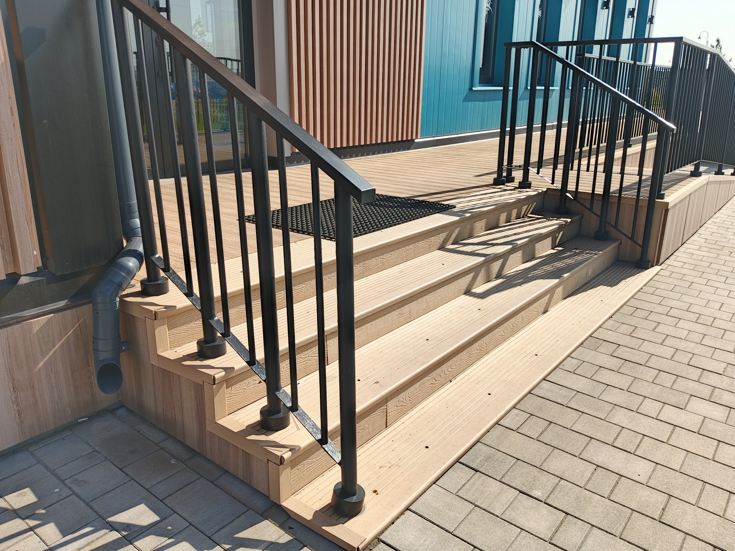 staircase to the office building