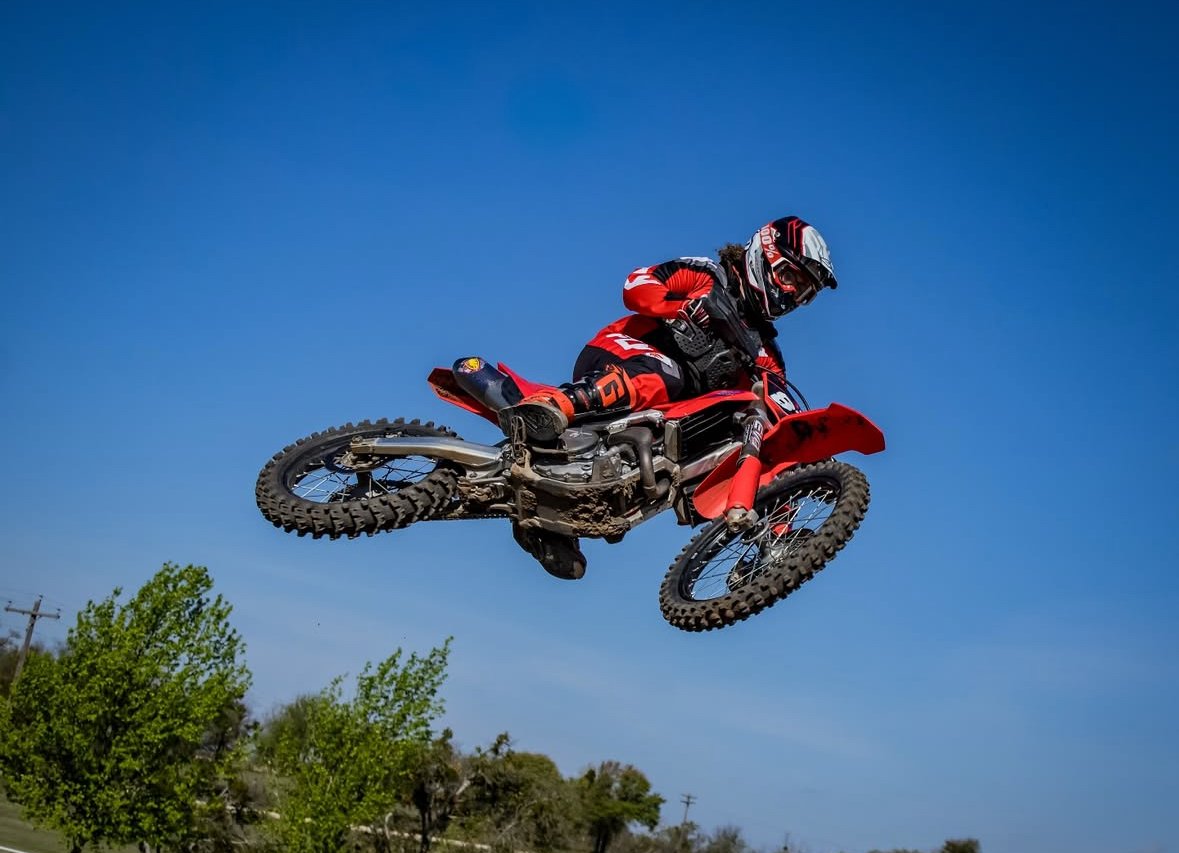 Black Gold Dirt Bike Track - Ready to hit the track